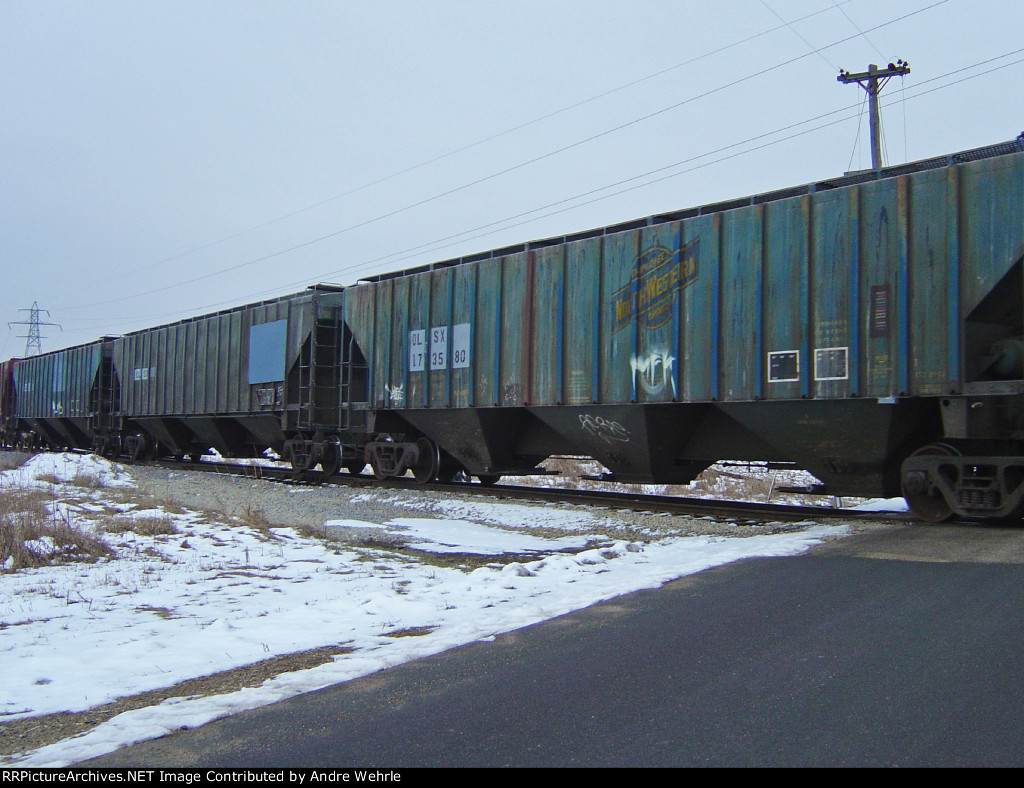 OLSX 173580 ex-C&NW crossing Washington Road